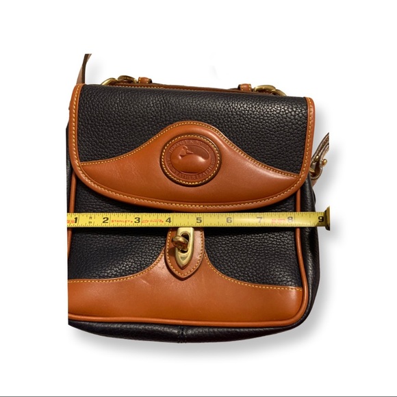 Dooney and Bourke Navy Leather Crossbody Purse - Picture 12 of 16